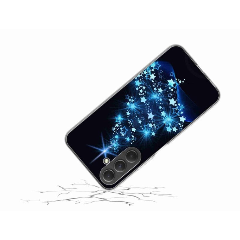 Gél borítás mmCase Samsung Galaxy A54 5G - karácsonyfa