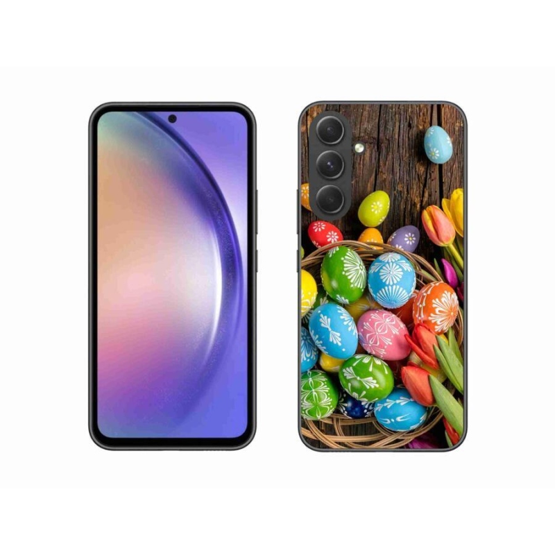 Zselés borítás mmCase Samsung Galaxy A54 5G - Húsvéti tojás