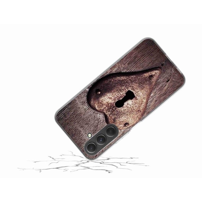 Zselés borítás mmCase Samsung Galaxy A54 5G - szív alakú zár