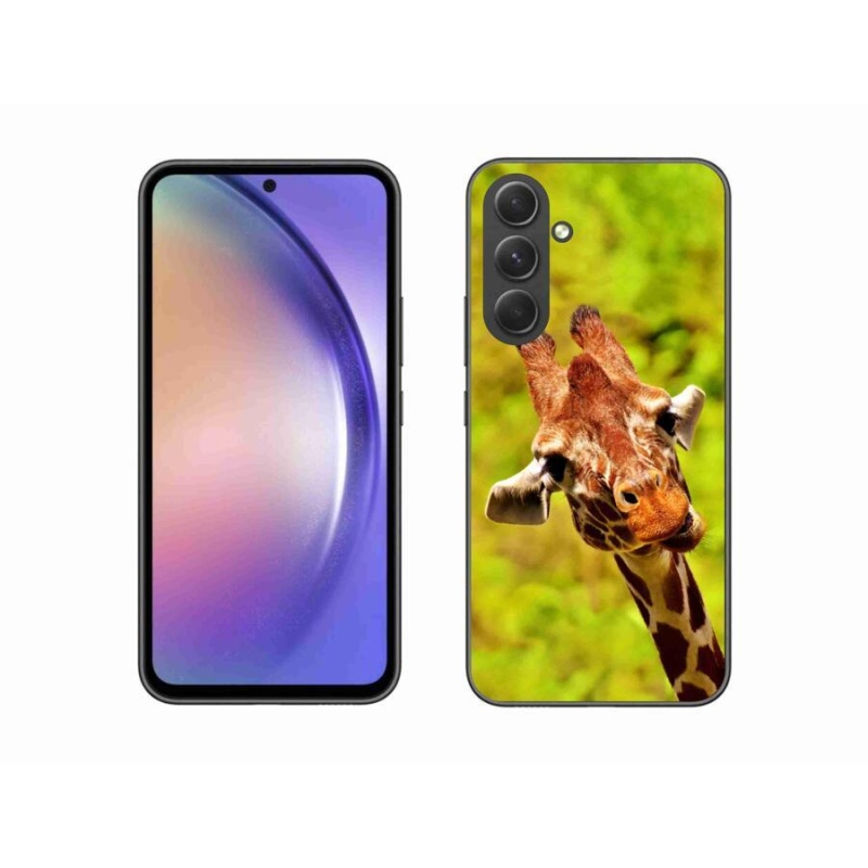 Zselés borítás mmCase Samsung Galaxy A54 5G - zsiráf