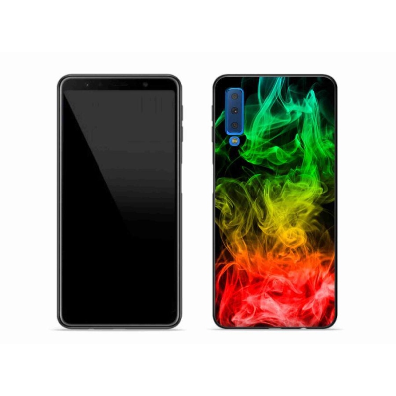 Zselés borítás mmCase Samsung Galaxy A7 (2018) - absztrakt minta 7