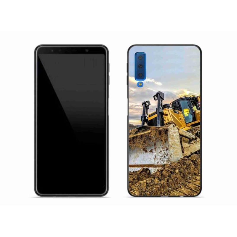 Gél védőhuzat mmCase Samsung Galaxy A7 (2018) - digger