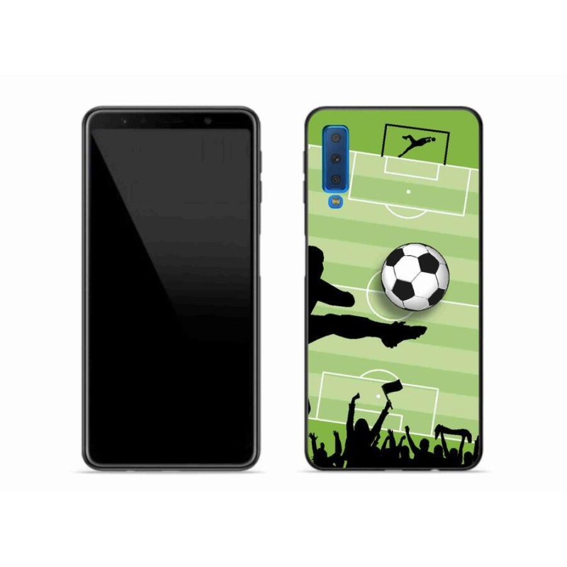 Zselés borítás mmCase Samsung Galaxy A7 (2018) - futball 3