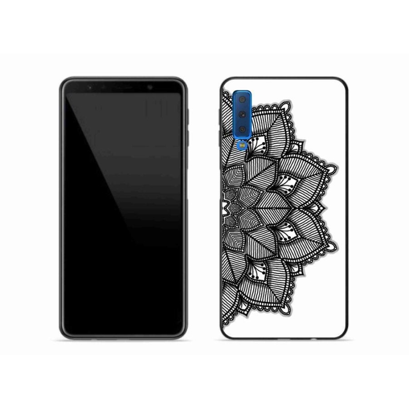 Zselés borítás mmCase Samsung Galaxy A7 (2018) - mandala