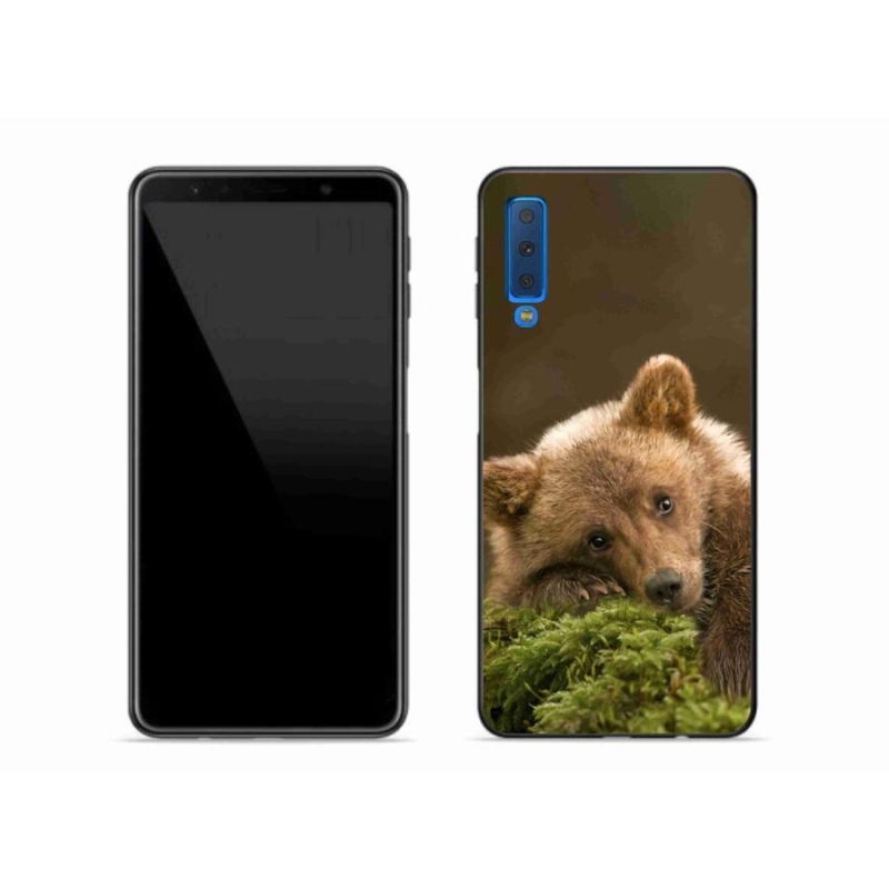Zselés borítás mmCase Samsung Galaxy A7 (2018) - medve