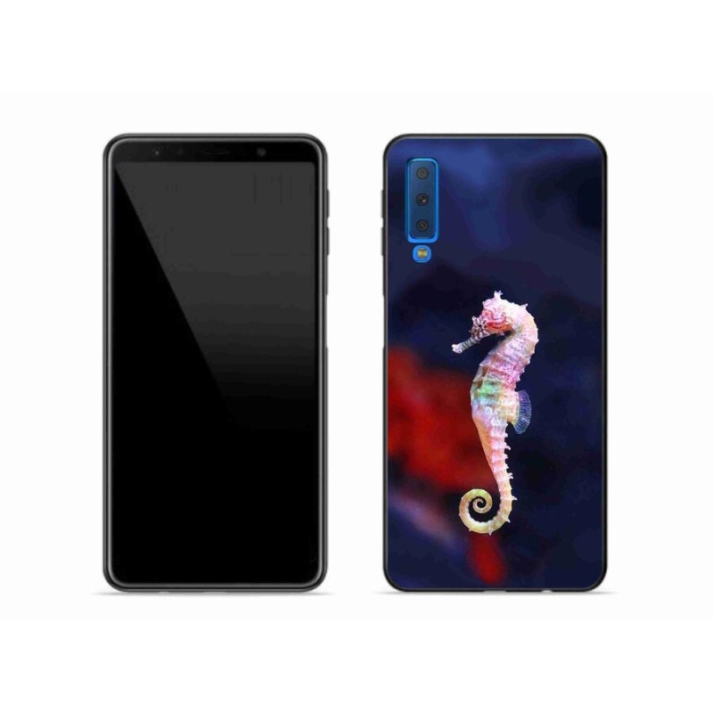 Zselés borítás mmCase Samsung Galaxy A7 (2018) - csikóhalakhoz