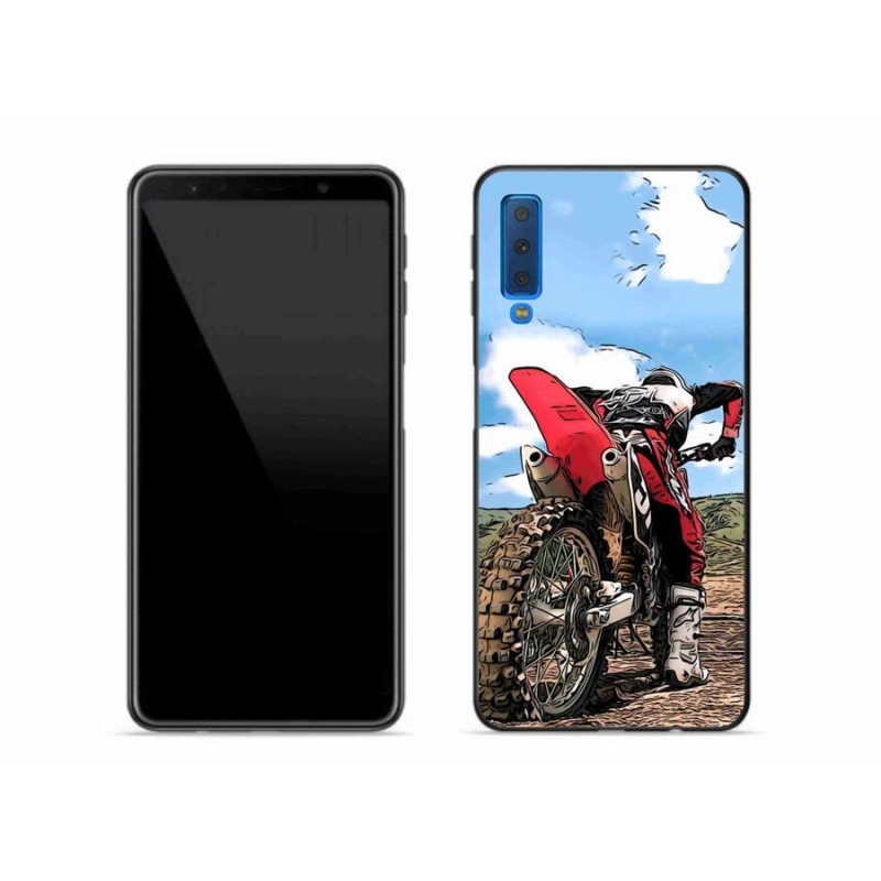 Zselés borítás mmCase Samsung Galaxy A7 (2018) - moto