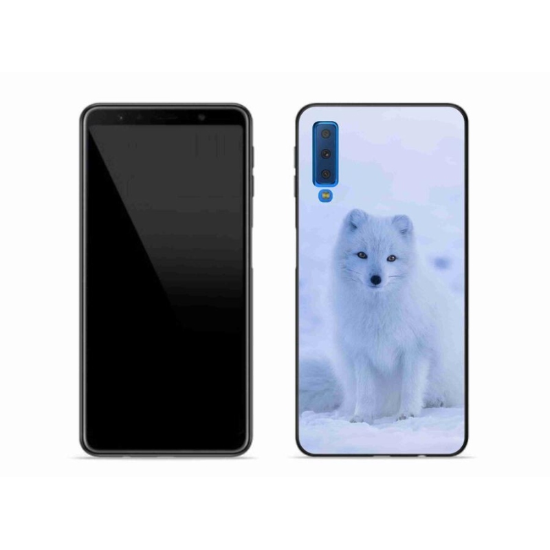 Zselés borítás mmCase Samsung Galaxy A7 (2018) - polár róka