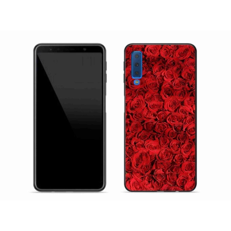 Zselés borítás mmCase Samsung Galaxy A7 (2018) - rózsaszínű