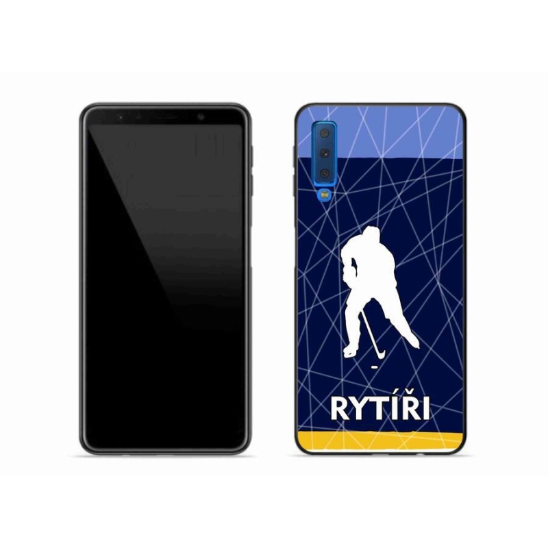 Zselés borítás mmCase Samsung Galaxy A7 (2018) - Lovagok