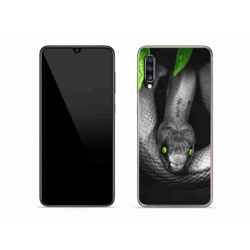 Zselés borítás mmCase Samsung Galaxy A70 - kígyó