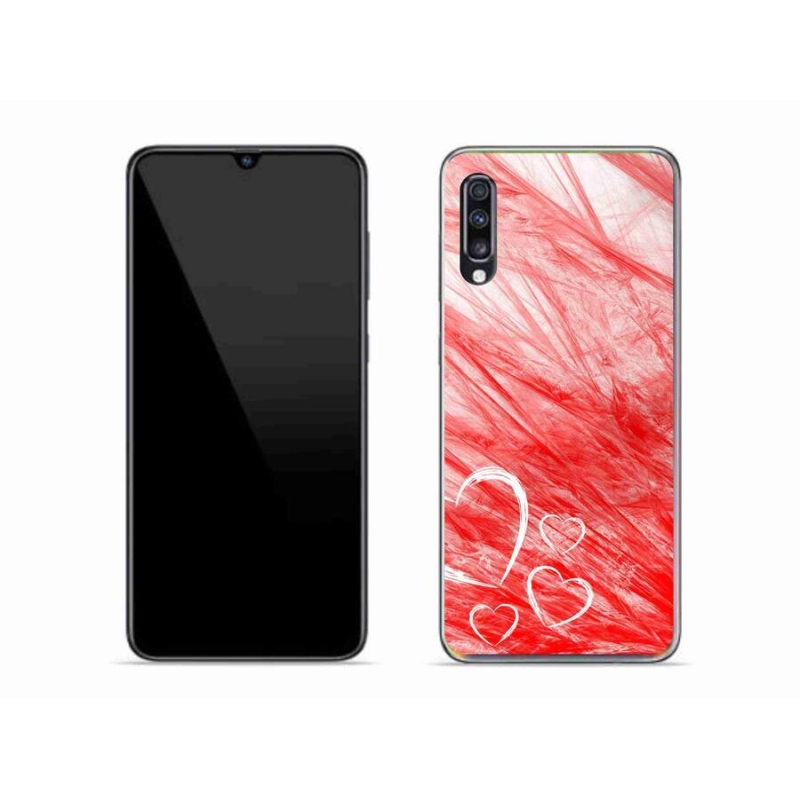 Zselés borítás mmCase Samsung Galaxy A70 készülékhez - szív