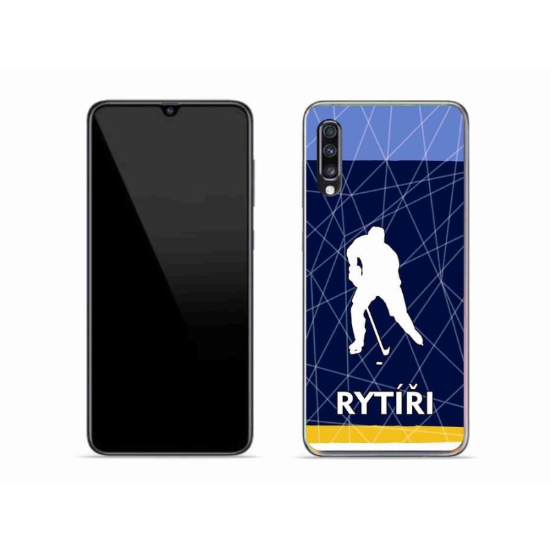 Gél borítás mmCase Samsung Galaxy A70 - Lovagok
