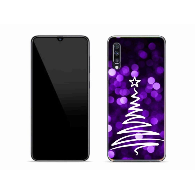 Zselés borítás mmCase Samsung Galaxy A70 - fa