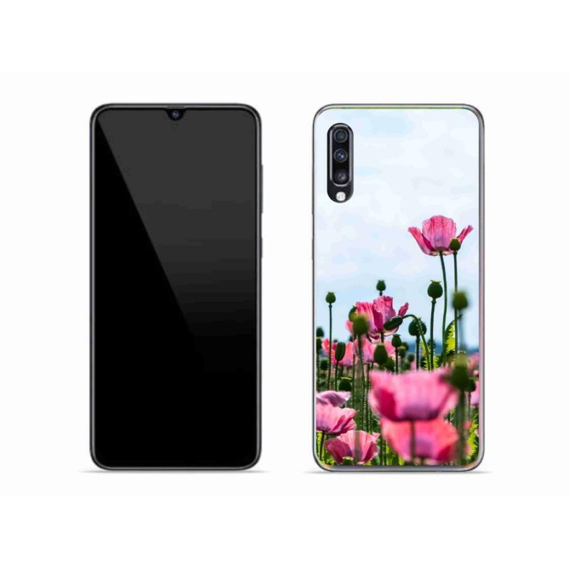 Zselés borítás mmCase Samsung Galaxy A70 készülékhez - mákos színű