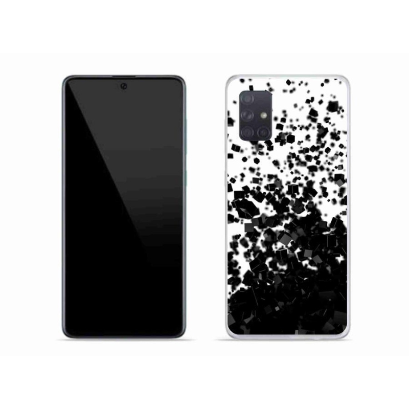 Zselés borítás mmCase Samsung Galaxy A71 készülékhez - absztrakt minta 1