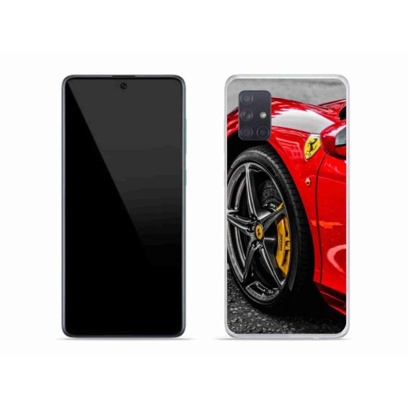 Zselés borítás mmCase Samsung Galaxy A71 - autó 1