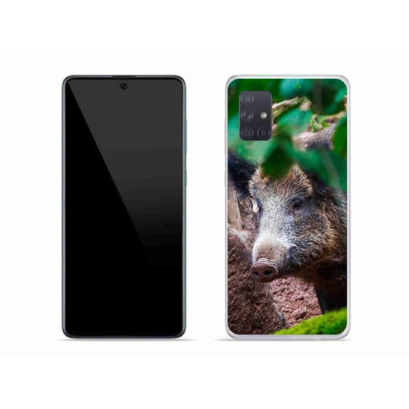 Gél borítás mmCase Samsung Galaxy A71 - vaddisznóhoz