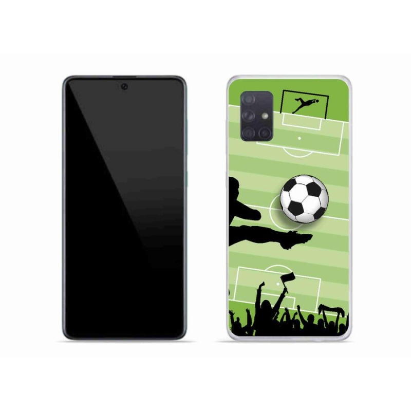 Gél borítás mmCase Samsung Galaxy A71 - futball 3