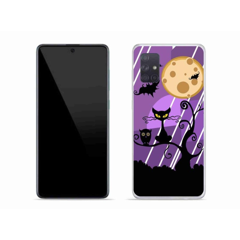 Gél borítás mmCase Samsung Galaxy A71 - halloween