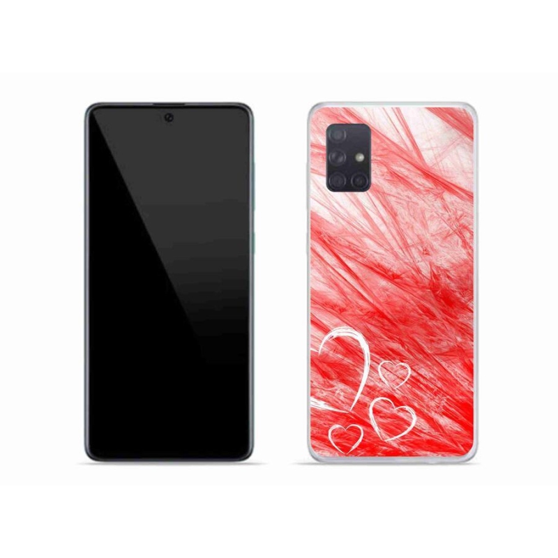 Zselés borítás mmCase Samsung Galaxy A71 - szív