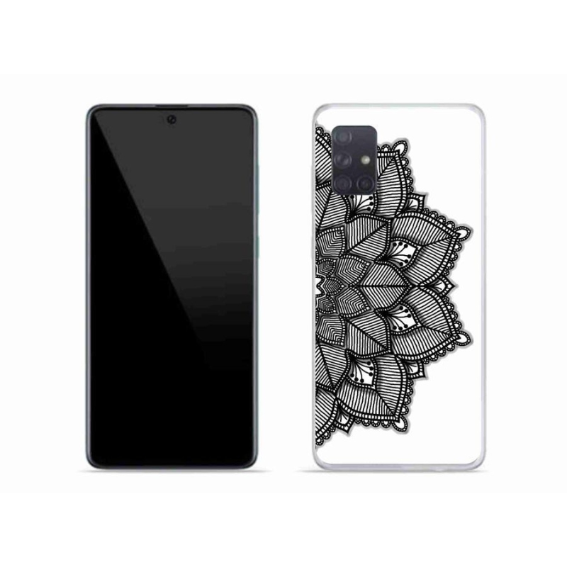 Gél borító mmCase mobiltelefonhoz Samsung Galaxy A71 - mandala
