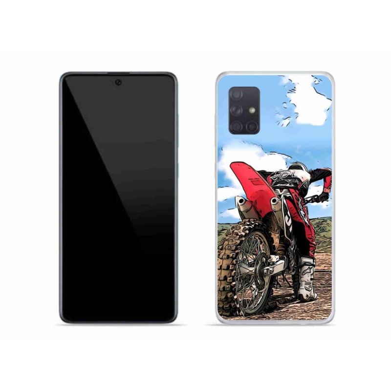 Zselés borítás mmCase Samsung Galaxy A71 - moto