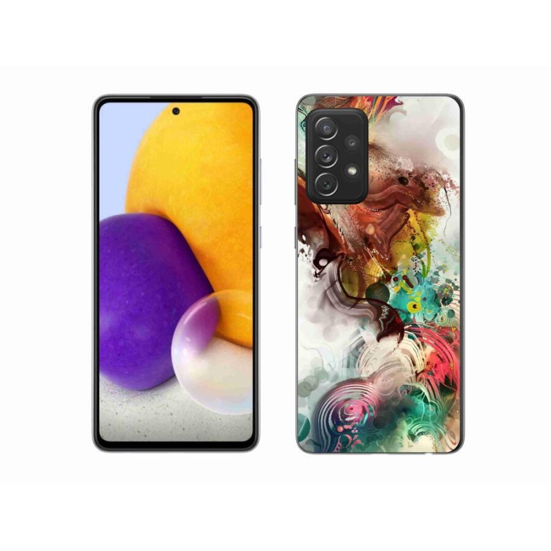 Zselés borítás mmCase Samsung Galaxy A72/A72 5G - absztrakt 1