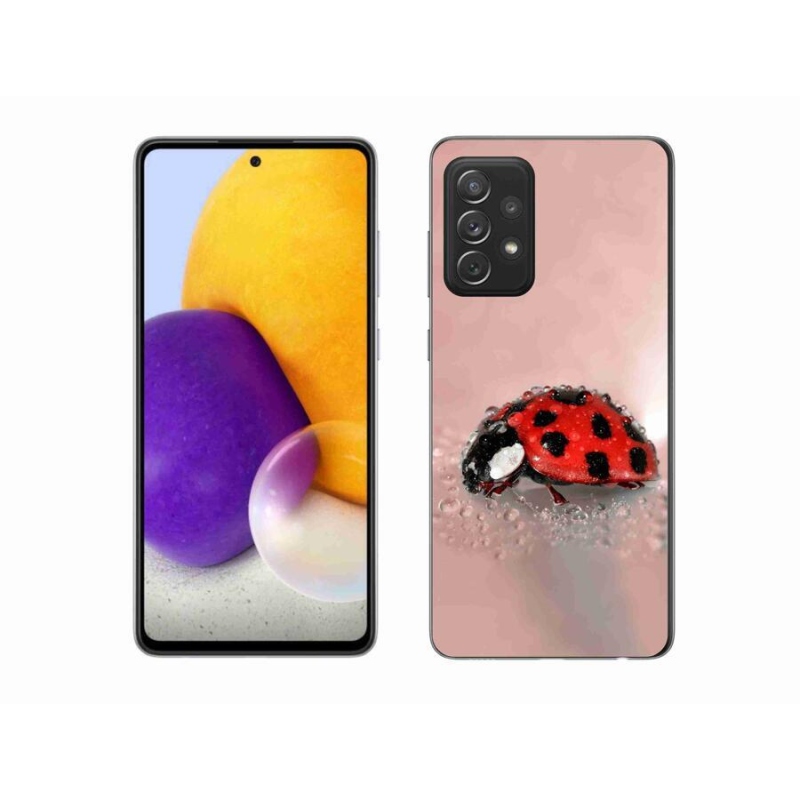 Gél védőhuzat mmCase Samsung Galaxy A72/A72 5G - katicabogár