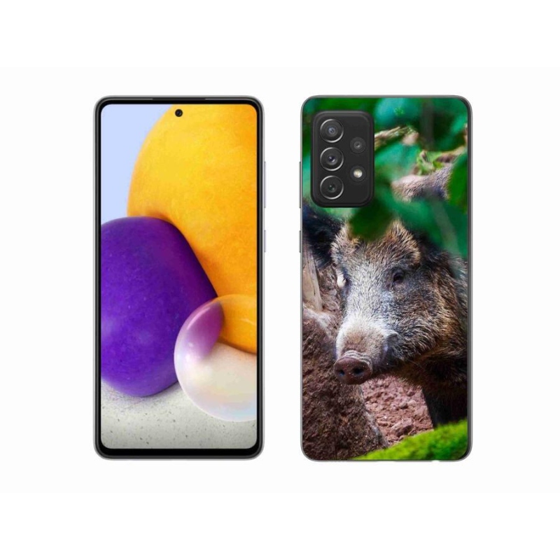 Zselés borítás mmCase Samsung Galaxy A72/A72 5G - vaddisznóhoz