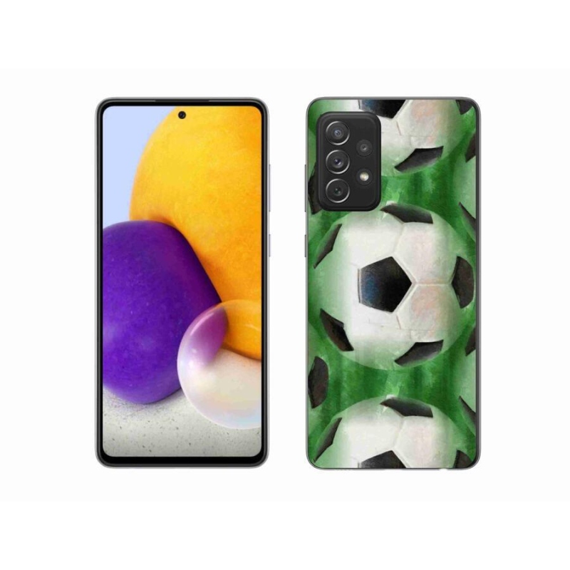 Zselés borítás mmCase Samsung Galaxy A72/A72 5G - futball