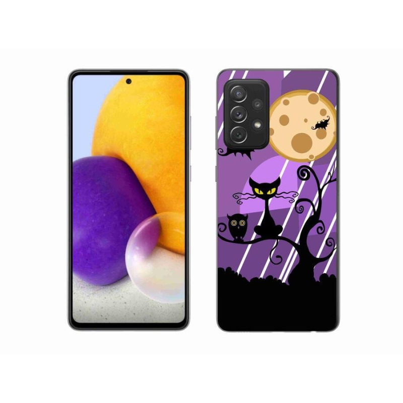 Gél borítás mmCase Samsung Galaxy A72/A72 5G - halloween