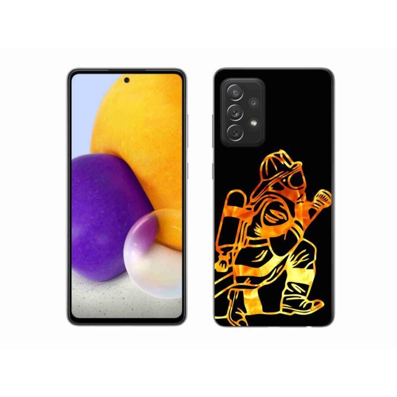 Zselés borítás mmCase Samsung Galaxy A72/A72 5G - tűzoltó 1