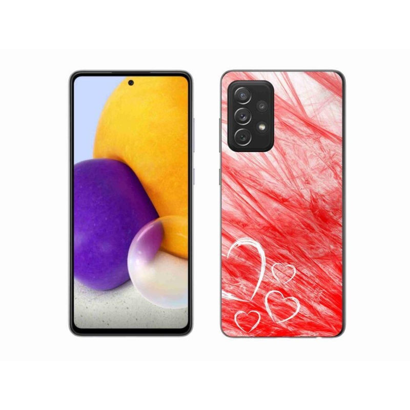 Zselés borítás mmCase Samsung Galaxy A72/A72 5G - szív