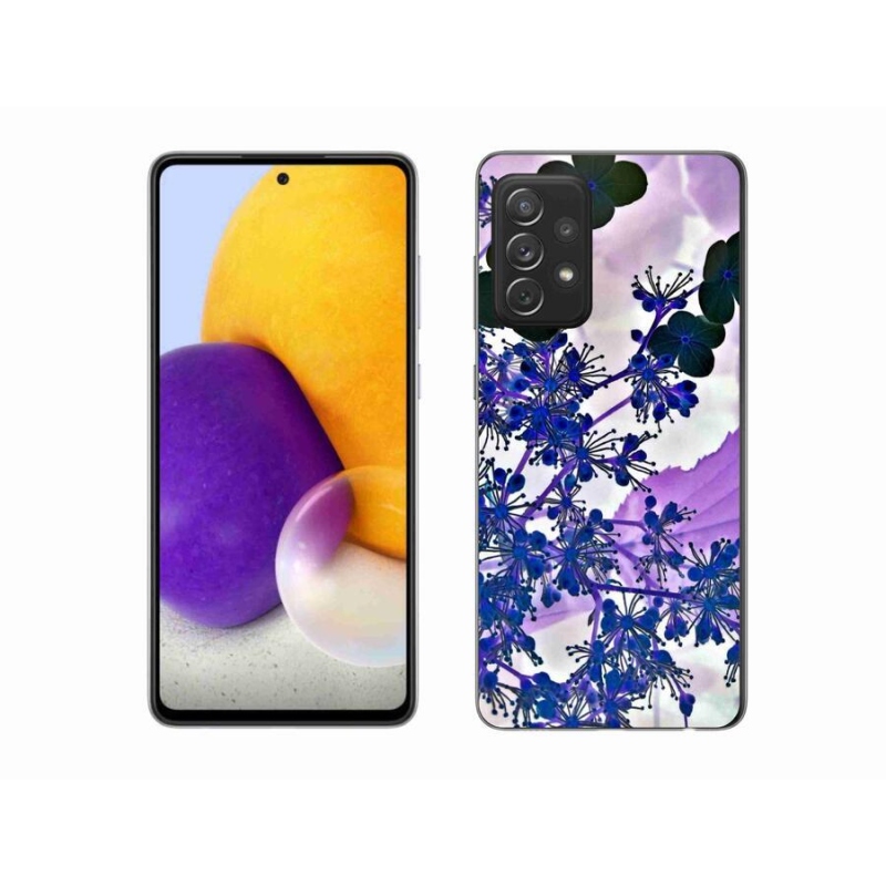 Zselés borítás mmCase Samsung Galaxy A72/A72 5G - hortenzia virág