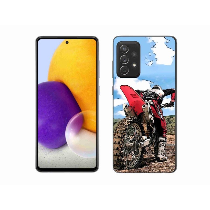 Gél védőhuzat mmCase Samsung Galaxy A72/A72 5G - moto