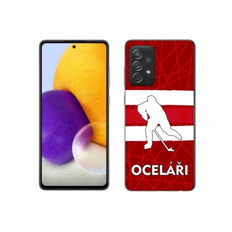 Gél védőburkolat mmCase Samsung Galaxy A72/A72 5G - Acélszínűek