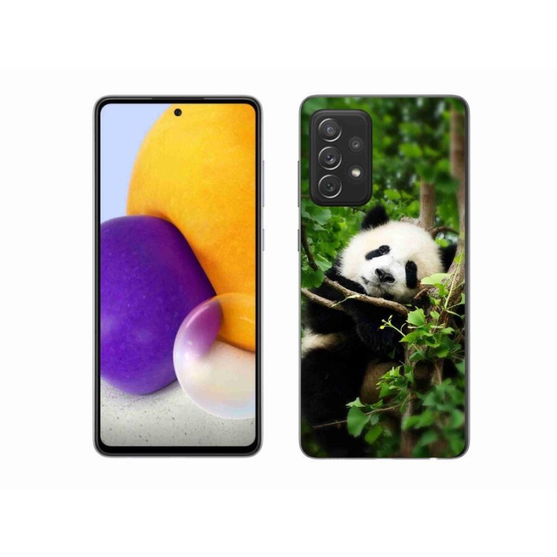 Zselés borítás mmCase Samsung Galaxy A72/A72 5G - panda