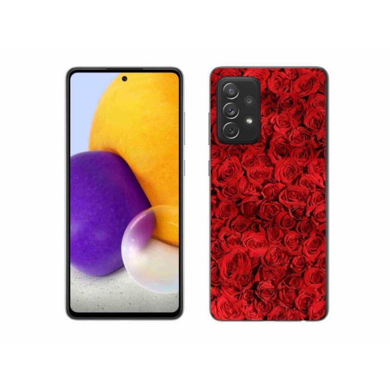 Zselés borítás mmCase Samsung Galaxy A72/A72 5G - rózsaszínű