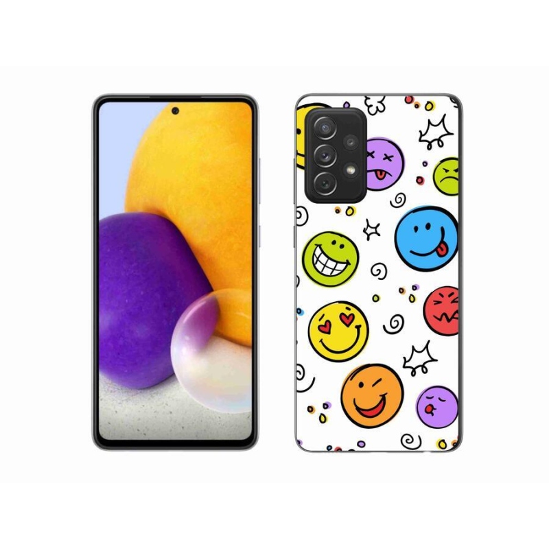 Zselés borítás mmCase Samsung Galaxy A72/A72 5G - smiley-khoz