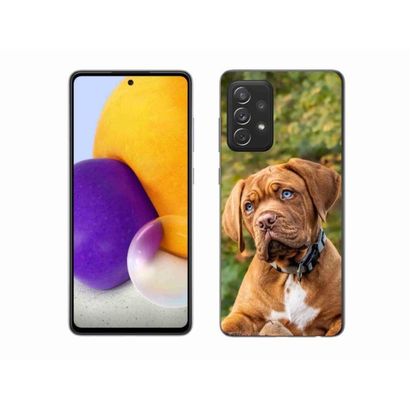 Gél borítás mmCase Samsung Galaxy A72/A72 5G - kölyökkékhez