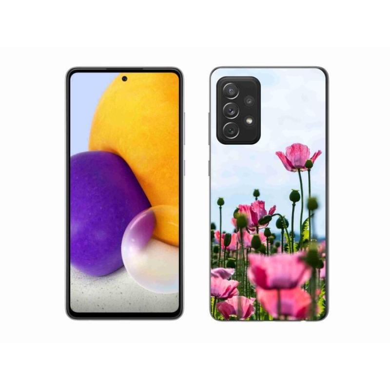 Zselés borítás mmCase Samsung Galaxy A72/A72 5G - mákos színű