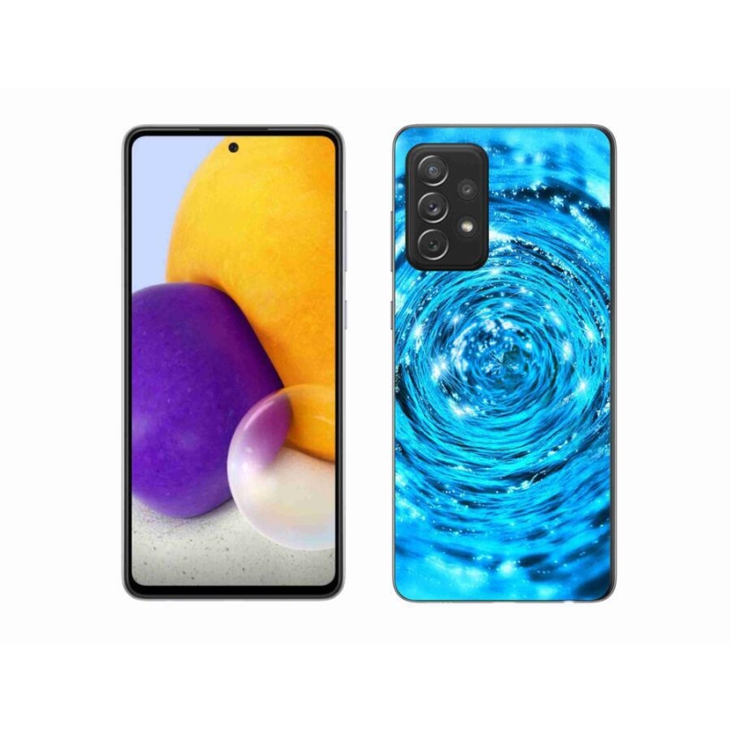 Gél borítás mmCase Samsung Galaxy A72/A72 5G - vízörvény - Samsung Galaxy A72/A72 5G - vízörvény