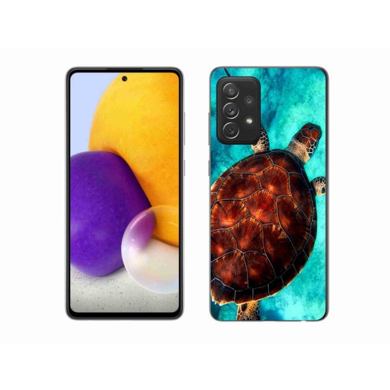 Zselés borítás mmCase Samsung Galaxy A72/A72 5G - teknősbéka