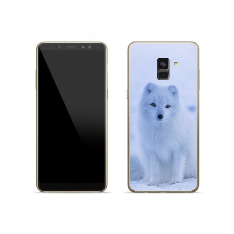 Zselés borítás mmCase Samsung Galaxy A8 (2018) - polár róka