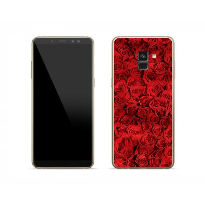 Zselés borítás mmCase Samsung Galaxy A8 (2018) - rózsaszínű
