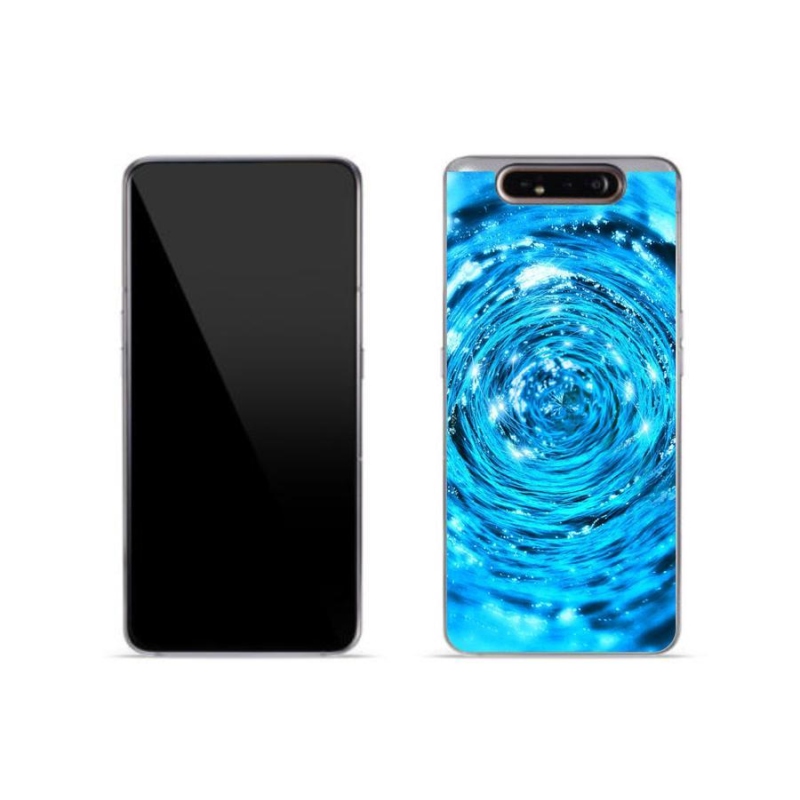 Gél borítás mmCase Samsung Galaxy A80 - water vortex - zselés tok