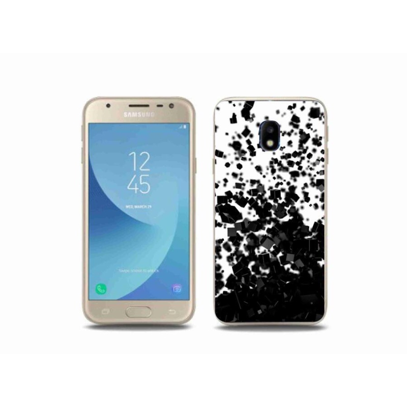 Gél borítás mmCase Samsung Galaxy J3 (2017) - absztrakt minta 1