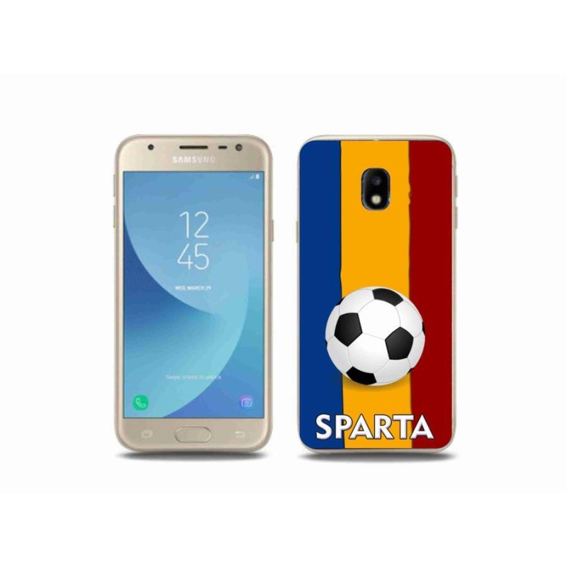 Gél borító mmCase Samsung Galaxy J3 (2017) - futball 1