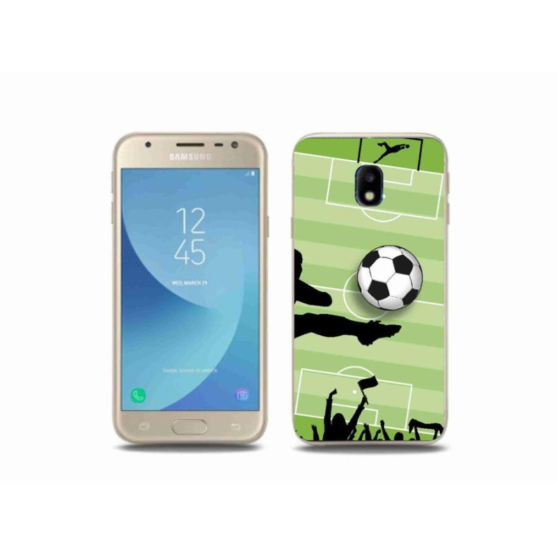 Gél borítás mmCase Samsung Galaxy J3 (2017) - futball 3